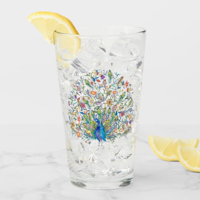 Verre Aquarelle (Devant glace)