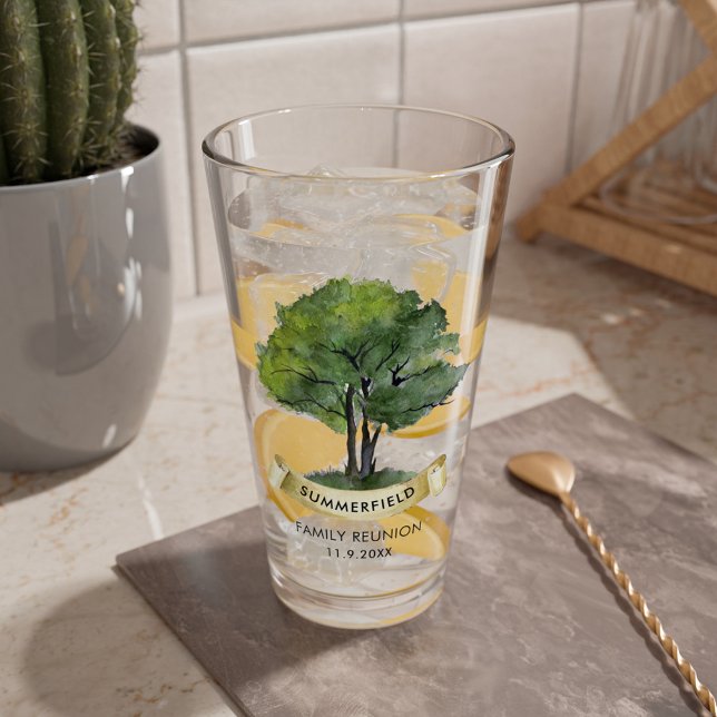 Verre Arbre de réunion familial personnalisé Cousin Keep (Créateur téléchargé)