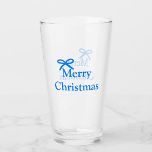 Verre Arc bleu joyeux Noël cadeaux famille simple moder