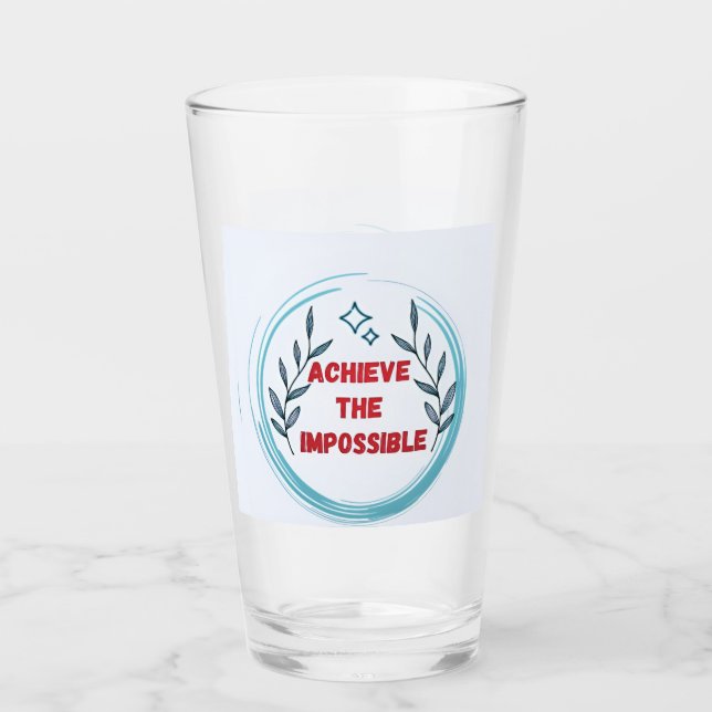 Verre Archiver l'impossible (Devant)