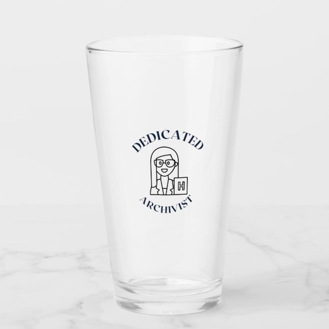 VERRE ARCHIVISTE DÉDIÉ (Devant)