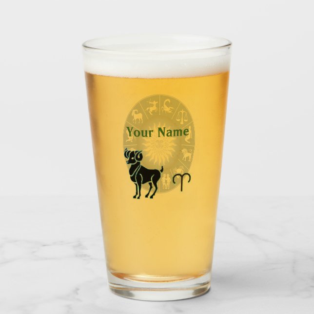 Verre Aries (Devant (rempli))