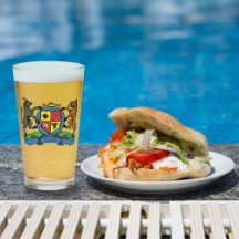 Armoiries de barbecue Rampant Bull et Boar