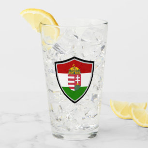 Verre Armoiries de la Hongrie