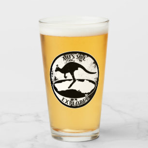 Verre Aussie Explorer en grunge