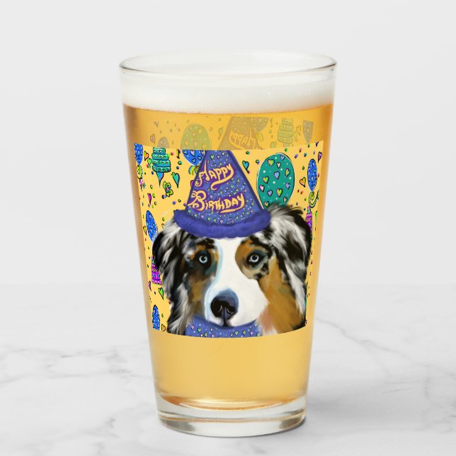 VERRE AUSTRALIAN SHEPHERD (Devant (rempli))