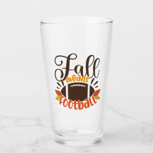 Verre Automne signifie football