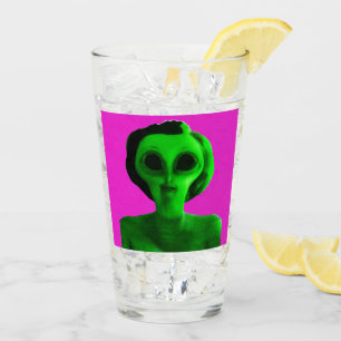 Verre Autoportrait Alien