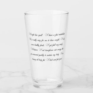 Verre avec épisode de perte de poids