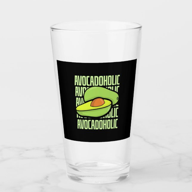 Verre Avocado Fruit Food (Devant)