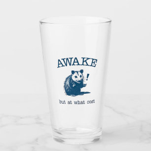Verre Awake Mais à quelle Côte Opposum Possum Retro