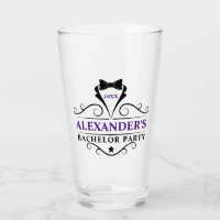 Bachelor Party Cravate noire violet ou choisir la 