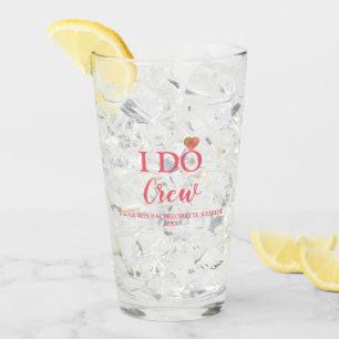 Verre Bachelorette de l'équipage