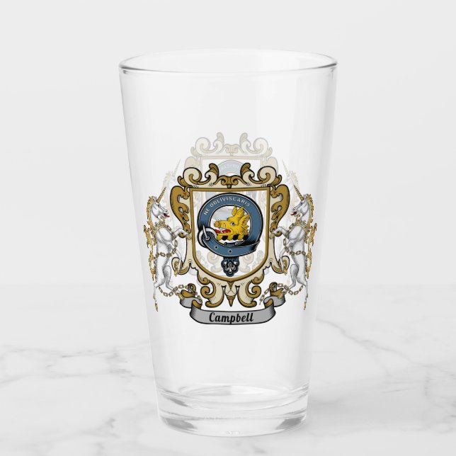 Verre Badge Campbell Clan (Devant)