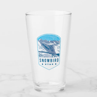 Verre Badge de ski Snowbird Utah