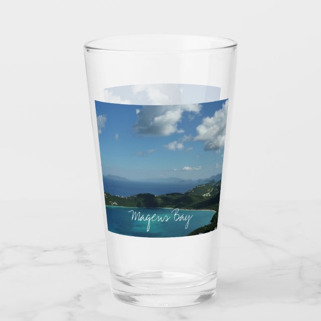 Verre Baie de Magens, scene de l'île St Thomas Beautiful (Devant)