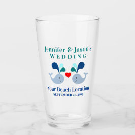 Verre Baleine mariage Plage tropicale Point de destinati