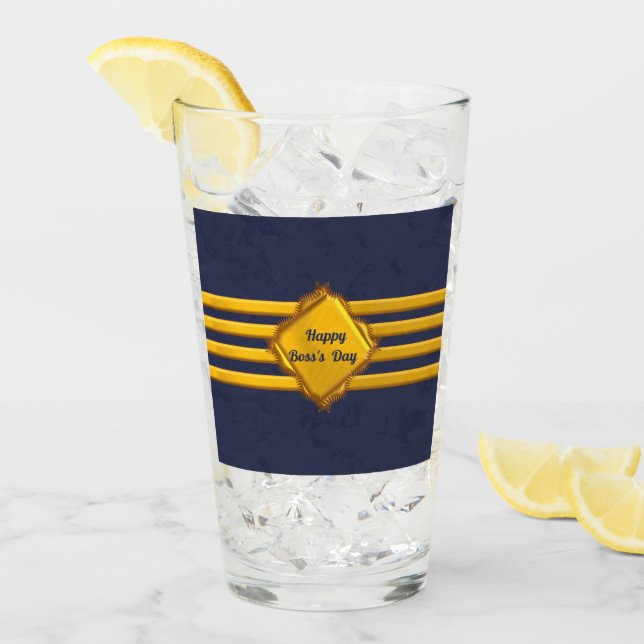Verre Bandes d'or du capitaine (Devant glace)