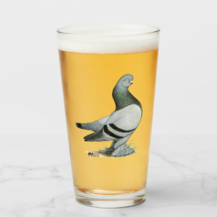 Verre Barre Bleue Berliner Tumbler Pigeon