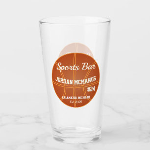 Verre Basketball Bar de sport Bière Boire Soda Pint
