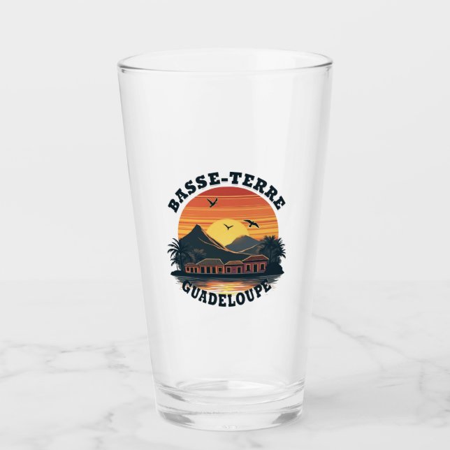 Verre basse-terre guadeloupe (Devant)