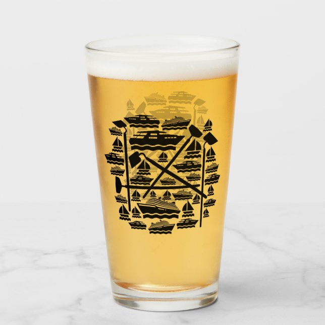 Verre Bateaux & Hots (Devant (rempli))