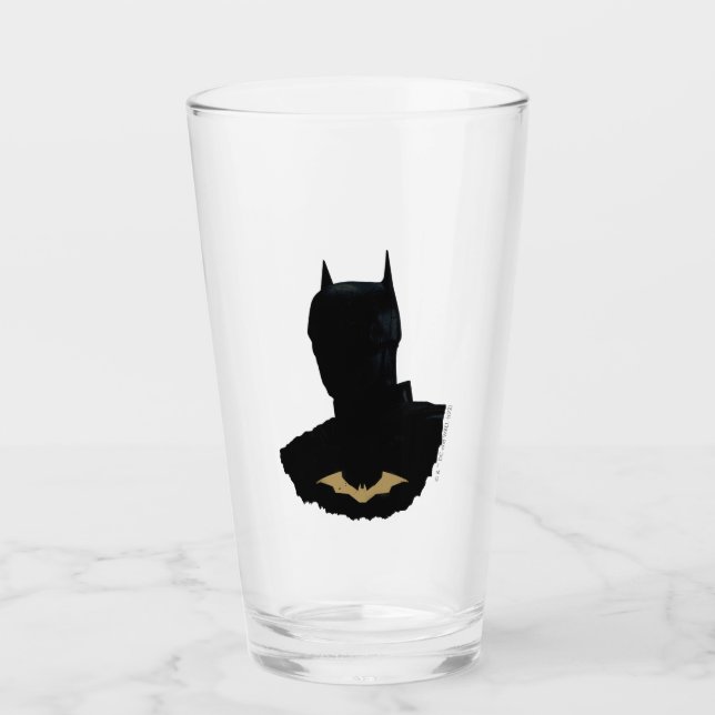 Verre Batman With Golden Bat Symbol (Devant)