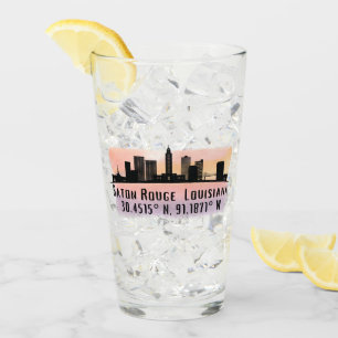 Verre Baton Rouge LA City Skyline