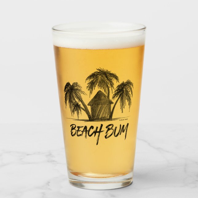 Verre Beach Bum (Devant (rempli))
