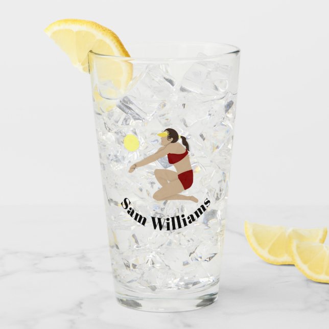 Verre Beach Volleyball (Devant glace)