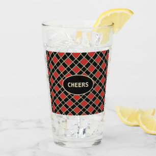 Verre Beau Motif Diamond