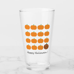 Verre Beau Patch Citrouille Halloween