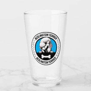 Verre Bedlington Terrier Illustration