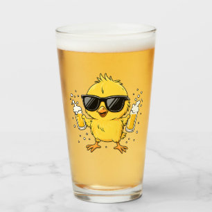 Verre Beer Time Madafakas Drôle Mème Duck Goose Retro