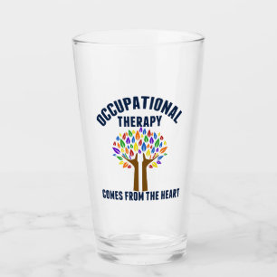 Verre Belle citation d'ergothérapie