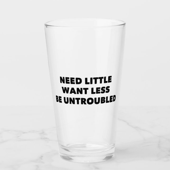Verre Besoin De Peu De Souhaits Que Vous Soyez Moins Sûr (Devant)