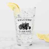 Bienvenue Nom de famille Ferme Tracteur blanc tein