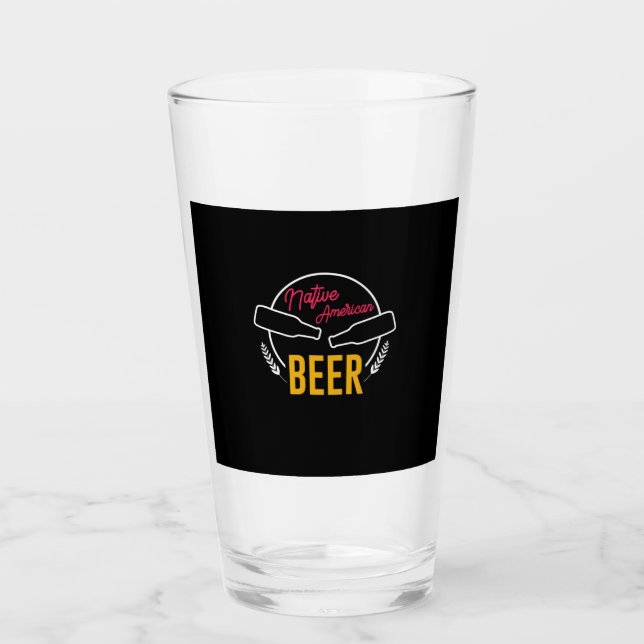 Verre Bière amérindienne (Devant)