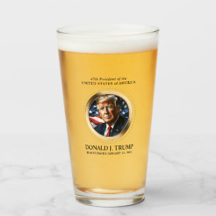 Verre Bière collective du jour de l'investiture de Trump