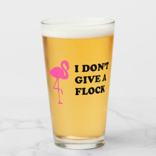 Verre Bière de flamant de demoiselles d'honneur de