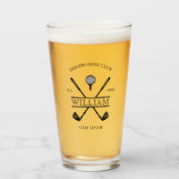 Bière nom de club croix amateur de golf