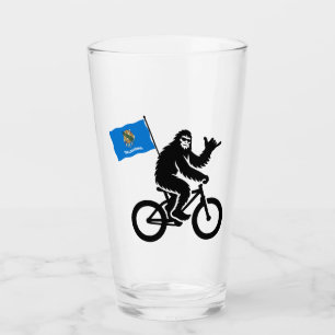 Verre Bigfoot Cyclisme Drapeau de l'Oklahoma