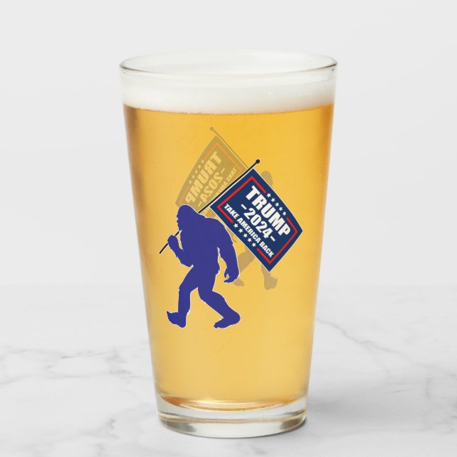 Verre Bigfoot Trump 2024 (Devant (rempli))