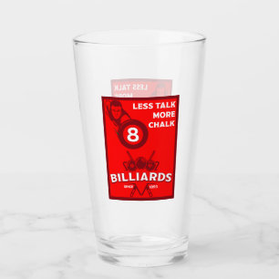 Verre Billards de poche vintages