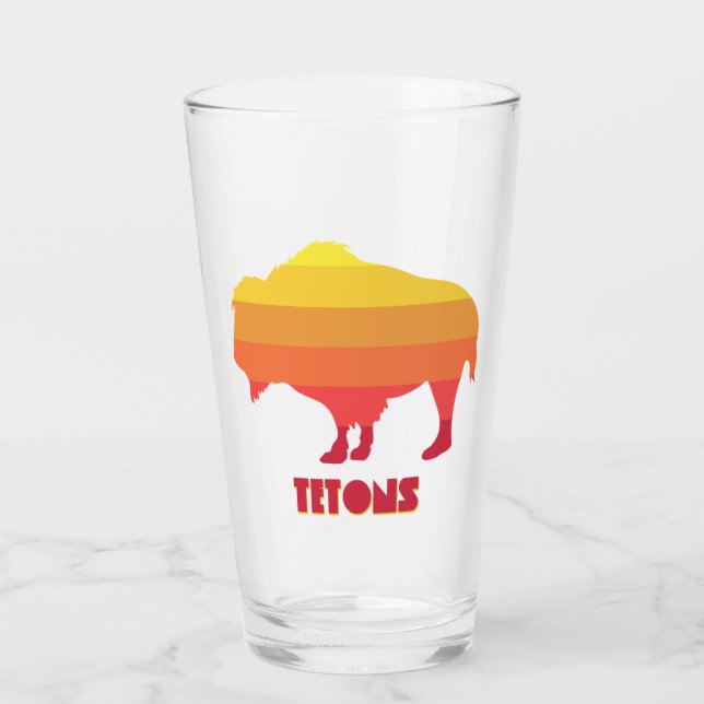 Verre Bison de Tétons (Devant)
