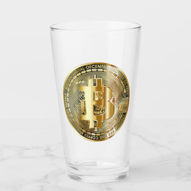 Verre Bitcoin (Devant)