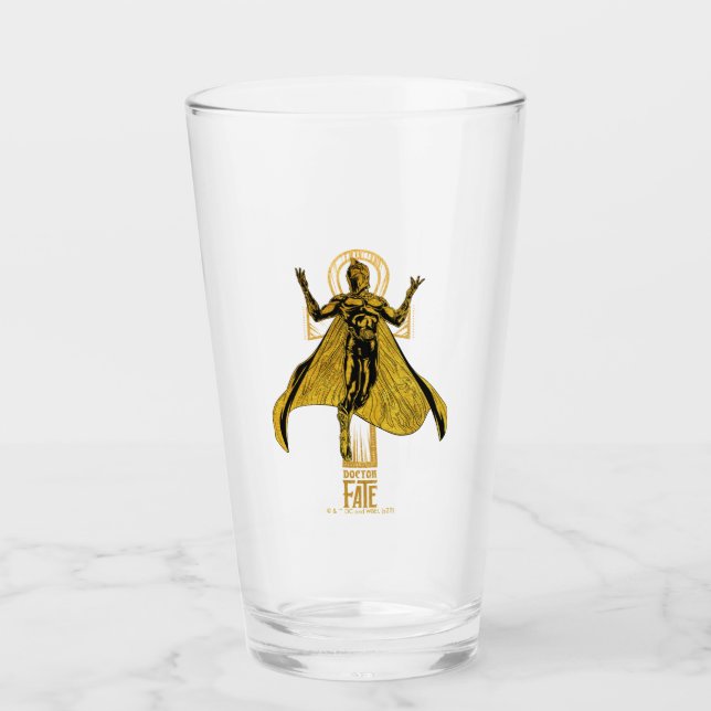 Verre Black Adam | Doctor Fate Character Graphic (Devant)