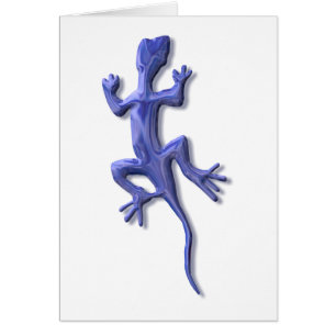 Verre bleu Lézard