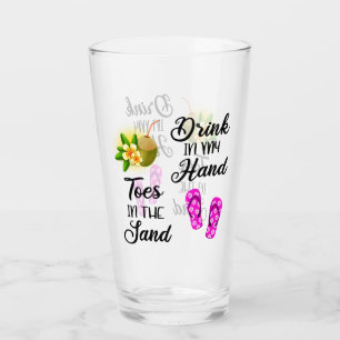 Verre Boire Dans Ma Main, Jouer Dans Le Sable