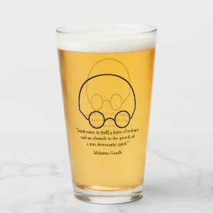 Verre Boisson intelligente - Citation de Gandhi 1